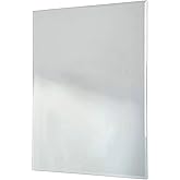 Red Co. 16" x 20" Large Decorative Frameless Beveled Edge Wall Hanging Mirror, Rectangular