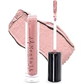 Mental Skincare Hydrating Nude Pink Tinted Lip Gloss – Weightless Formula with Soft Luminous Finish & High Color Payoff - Non-Sticky Lip gloss for Women for Long-Wear & Buildable Pigment – 0.11 Fl Oz.