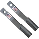 Rancher Supply Replacement Land Pride Rotary Cutter Blades, 820-198C Lawn Mower Blades and Compatible Rotary Replacement Blades for Brush Mowers (2 Blade Set)