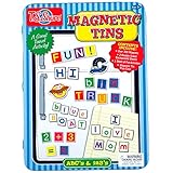 T.S. Shure Alphabet and Numbers Magnetic Tin Playset