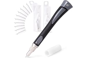 EHDIS Hobby Knife Set 360 Degree Swivel Blade Craft Cutting Knife with Replacement Blades for Art, Working-Stencil, Scoring, 