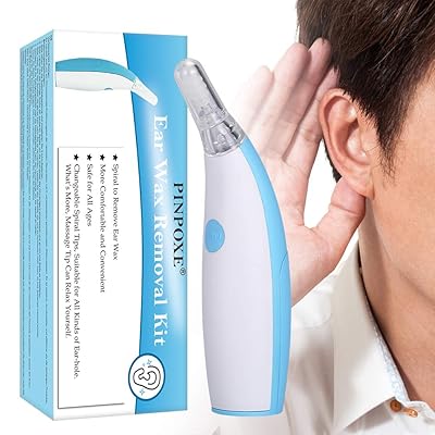 Ear Wax Removal Kit, Ear Cleaner, Spiral Ear Wax Cleaner Kit for Humans, Ear Pick with 3 Silicone Spiral Tips, Safe and Comfortable Earwax Removal Tool with LED Lights for People of All Ages &hellip