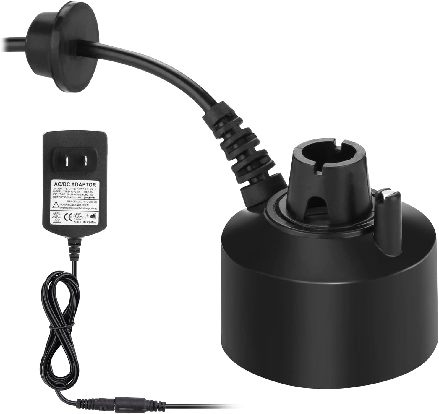 Indoor Fountains & Accessories - AGPTEK Mist Maker Witch Cauldron Fog Maker for Halloween/Christmas Party Water Fountain Pond Rockery Fishtank