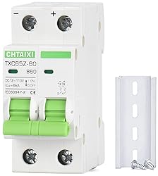 12V-110V DC Miniature Circuit Breaker, 60 Amp 2