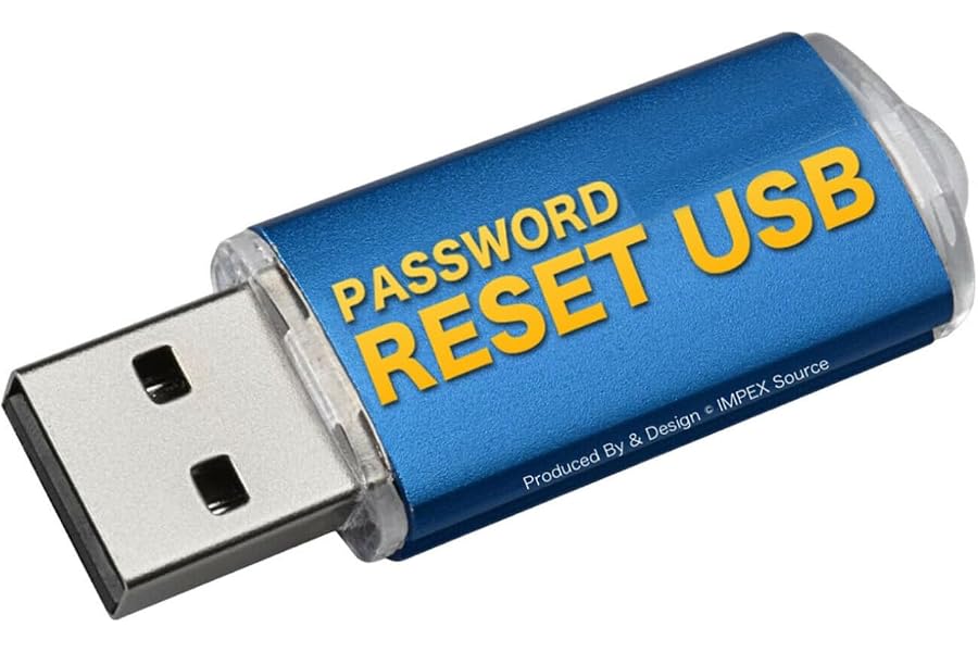 Windows Password Reset USB Recovery For Windows 10, 8.1, 7, Vista, XP | Rated #1 Best Reset Recovery USB Unlocker Remove Soft
