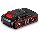 HL Power 24V 2000mAh Li-ion Battery Compatible for 6 Inch Mini Handheld Electric Chainsaw Portable Electric Chain Saw