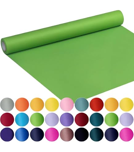PATIKIL Rouleau de papier d'emballage kraft pour tableau d'affichage, emballage cadeau, 38,1 x 1000,8 cm, 70 g/m², rose foncé