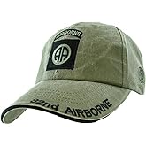 US Army 82nd Airborne OD Green Ball Cap
