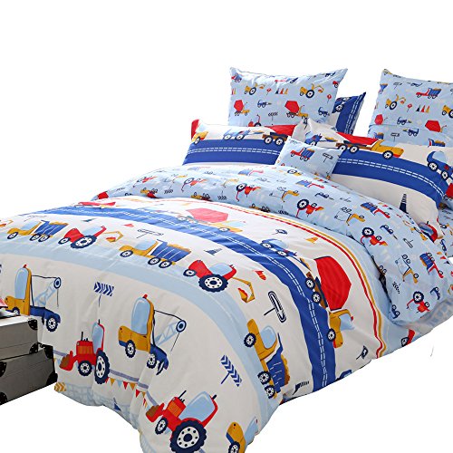 boys tractor bedding