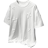 Verdusa Men's Y2k Basic Tees Streetwear Casual Drop Shoulder T Shirts
