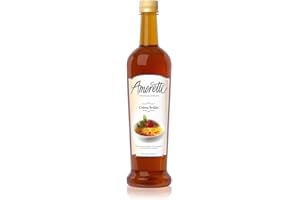 Amoretti Premium Syrup, Creme Brulee, 25.4 Ounce