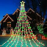 FUNIAO Christmas Decoration Lights, 320 LED Star