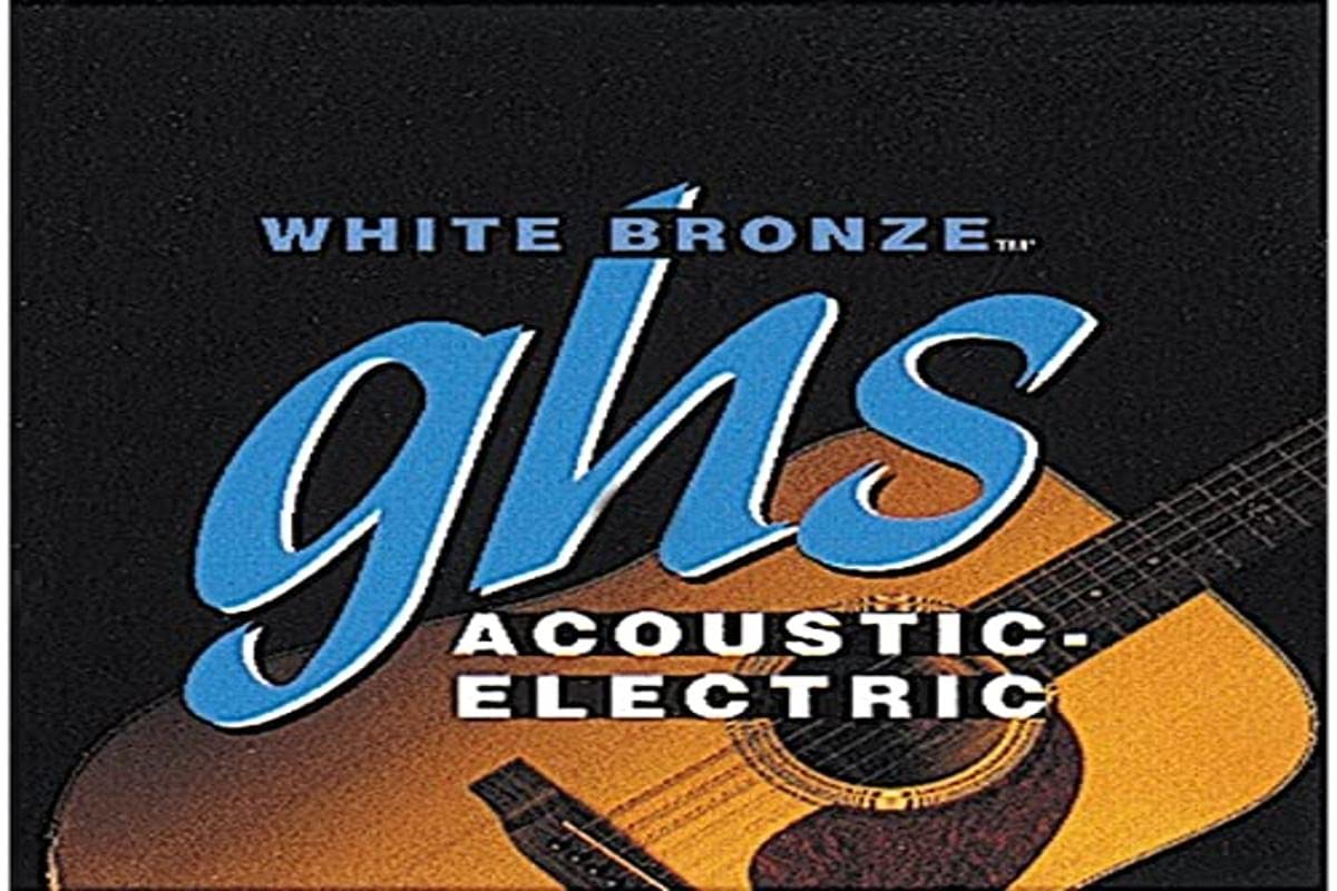 GHS WBTL 12 - 50 Light White Bronze Acoustic String Set True