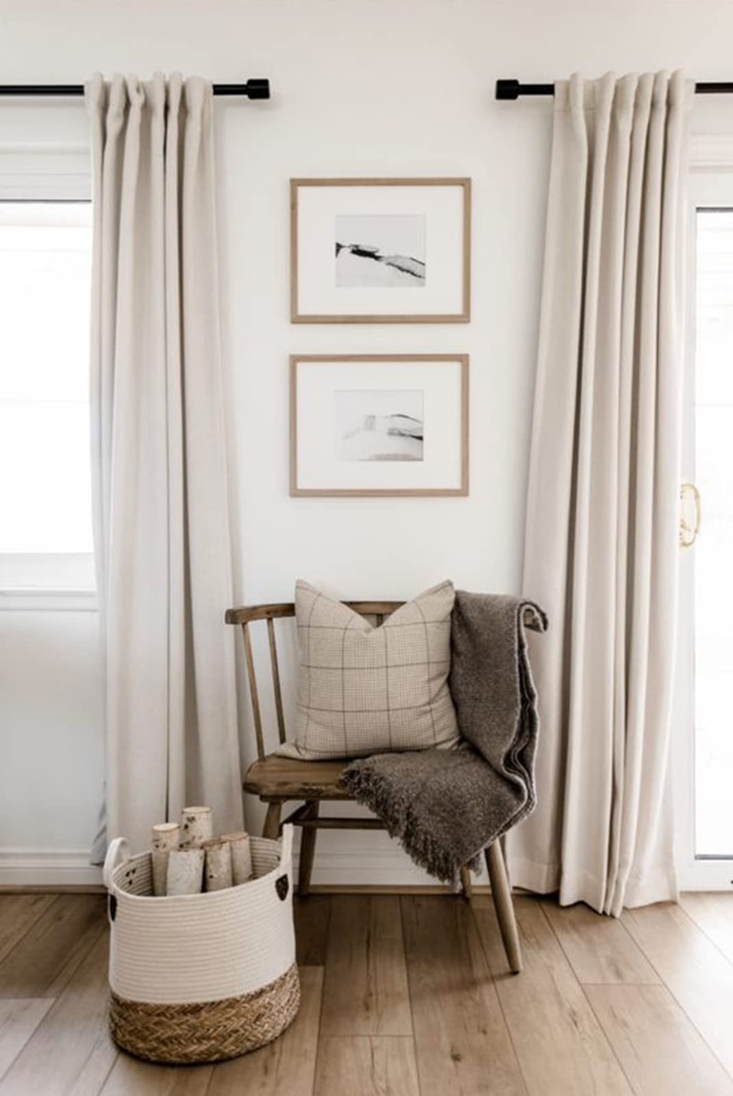100% Blackout Shield Linen Blackout Curtains for Bedroom 96 Inches Long, Back Tab/Rod Pocket Living Room Drapes, Thermal Insulated Blackout Curtains 2 Panels Set, 50