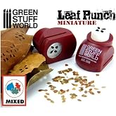 Green staff World Leaf Punch red Miniature Tools GSW02