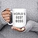 Dunder Mifflin - World's Best Boss - The Office 15 oz Deluxe Large Double-Sided Mug