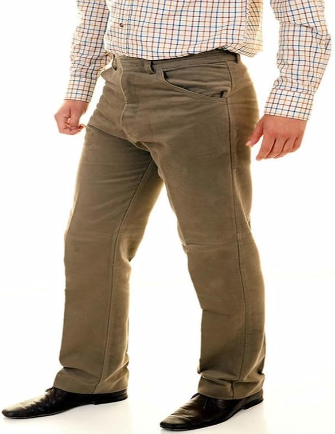 Carabou Mens Moleskin Hunting/Walking/Fishing Country Trousers Moleskin