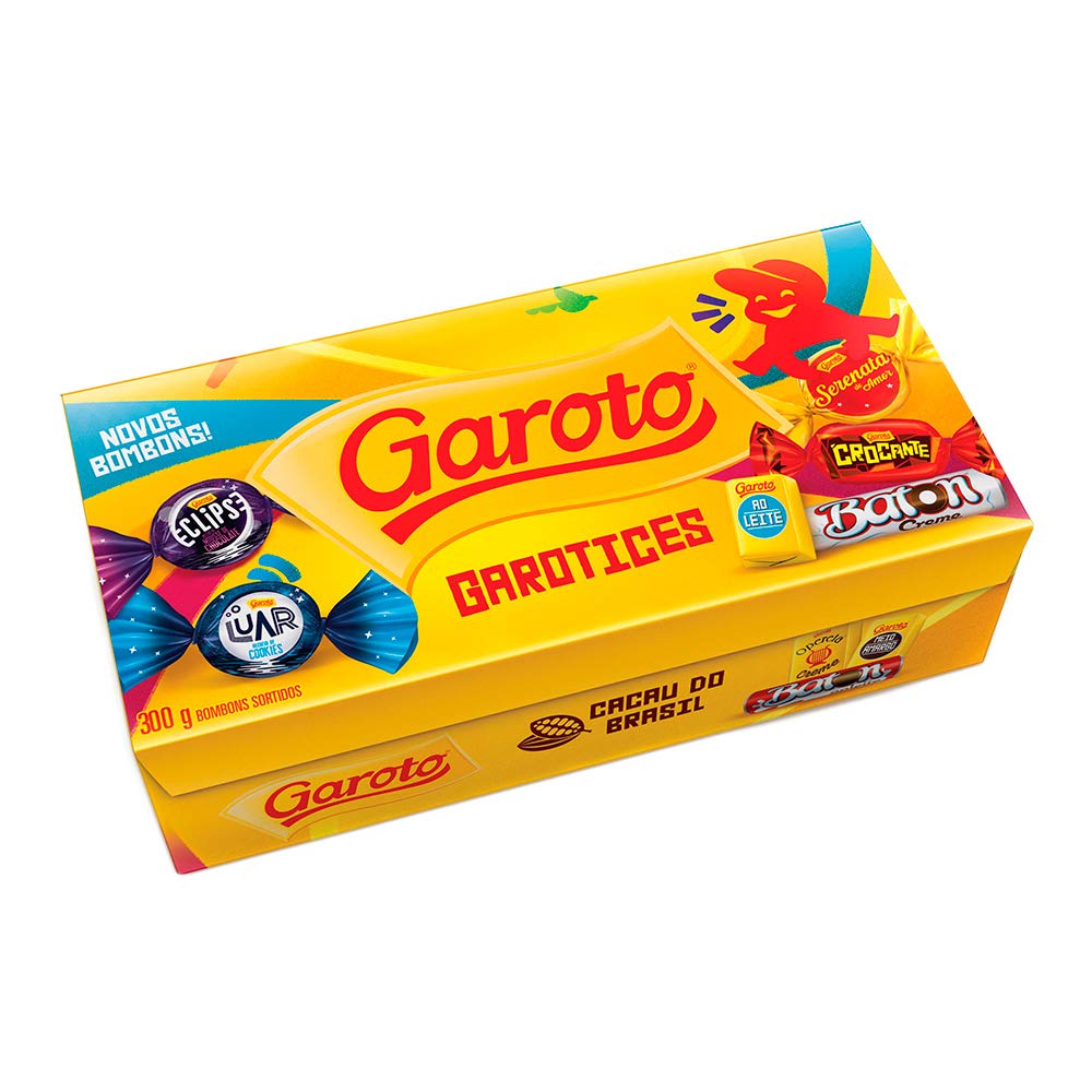 Garoto Assorted Bonbons 10.5oz (PACK OF 02) Bombons
