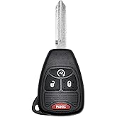 Vurkcy Key Fob Replacement for 2009-2018 Jeep Wrangler/ 10-17 Compass Patriot Car Keyless Entry Remote Control, OHT692713AA, 4 Buttons