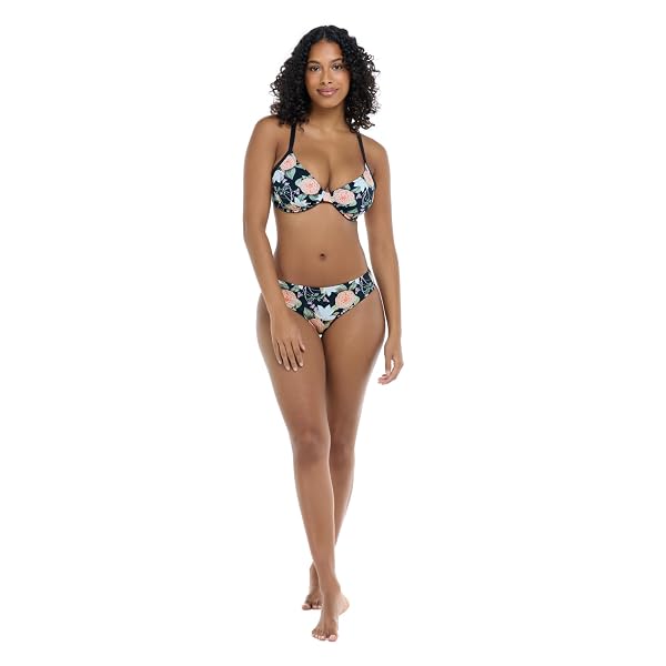 HILARY D, DD, E, F CUP UNDERWIRE BIKINI TOP SWIMSUIT