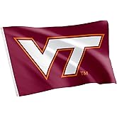 Desert Cactus Virginia Tech VT Flag - 3 x 5 Feet Hokies Banner, Indoor/Outdoor Durable Fabric, 100% Polyester Design (Style 1)