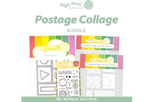 Waffle Flower Postage Collage Bundle