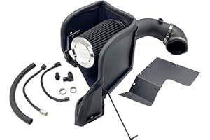 MOOSUN Cold Air Intake Kit High Performance Fit for 2009-2019 Dodge Ram 1500 2500 500 1500 Classic 5.7L V8 (Black&Black)