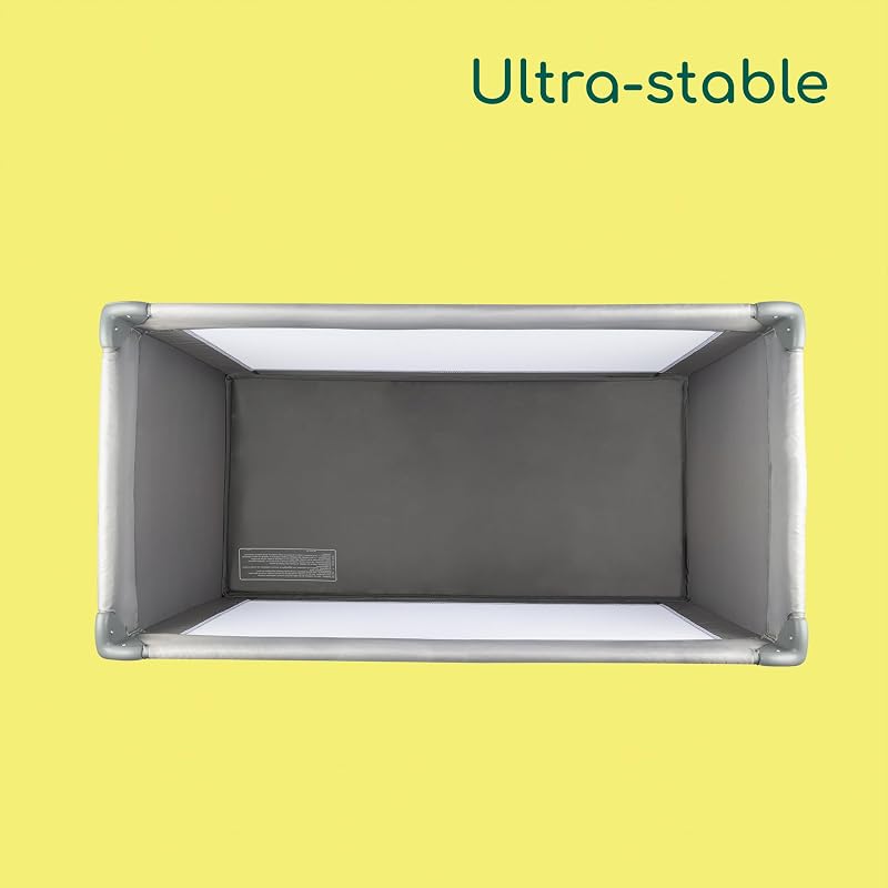 Soft Dreams, Lit Parapluie Bébé, 0–15 kg, Grey Mist