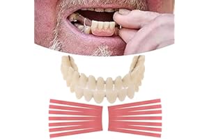 WOMCARE Fake Tooth Repair Kits-Gum Material DIY for Making Temporary Partial or Full Dentures,Tooth Fixing Kit for Improving Condident Smile