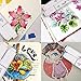 L'ÉMOUCHET 81 Colors Art Markers, Dual Tips Alcohol Markers with Carrying Case, Artist Glove, Marker Pad and Color Card, Drawing Markers for Coloring, Marking, Drawing and More