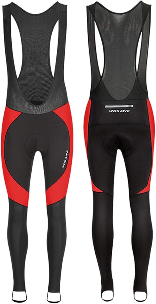 Cycling Bib Tights for Men Compression Trousers Mountain Bike