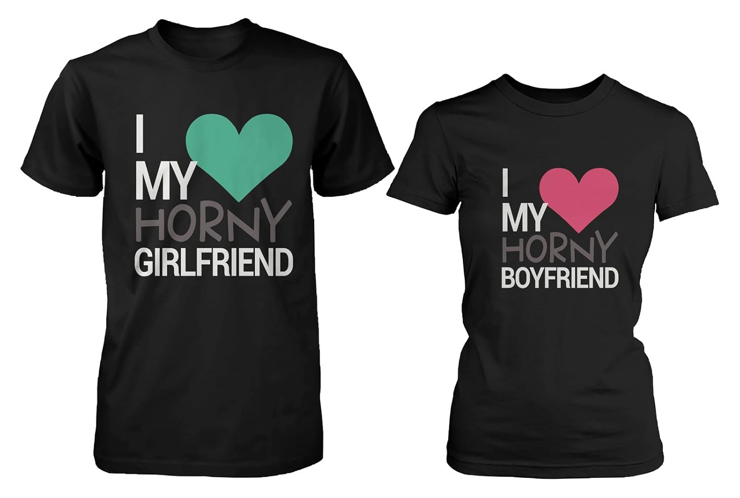My Amazon.com: ... I - Funny Couples for Love Matching T-Shirts