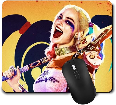 Amazon ゲーミングマウスパッド かわいいマウスマット 防水 滑り止めゴムベース オフィスマウスパッド Mサイズ 9 45 7 87 0 08インチ ハーレイ クイン マーゴット ロビー スーサイド スクワッドカラー Texly マウスパッド 通販