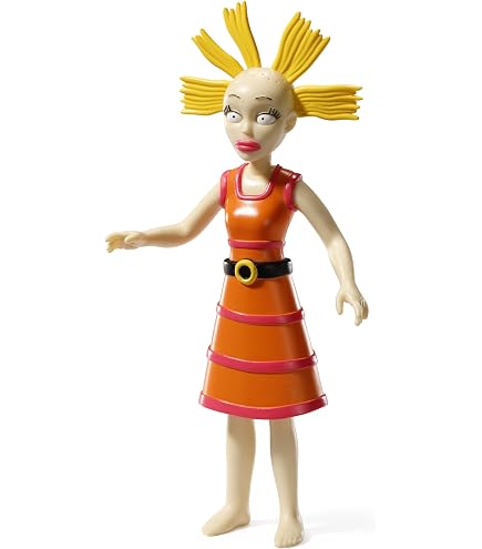 Nickelodeon Rugrats Angelica Pickles Plüsch-Hundespielzeug, 14x21,6 Cm – Mit Quietscher, Für Kleine, Mittlere & Große Hunde