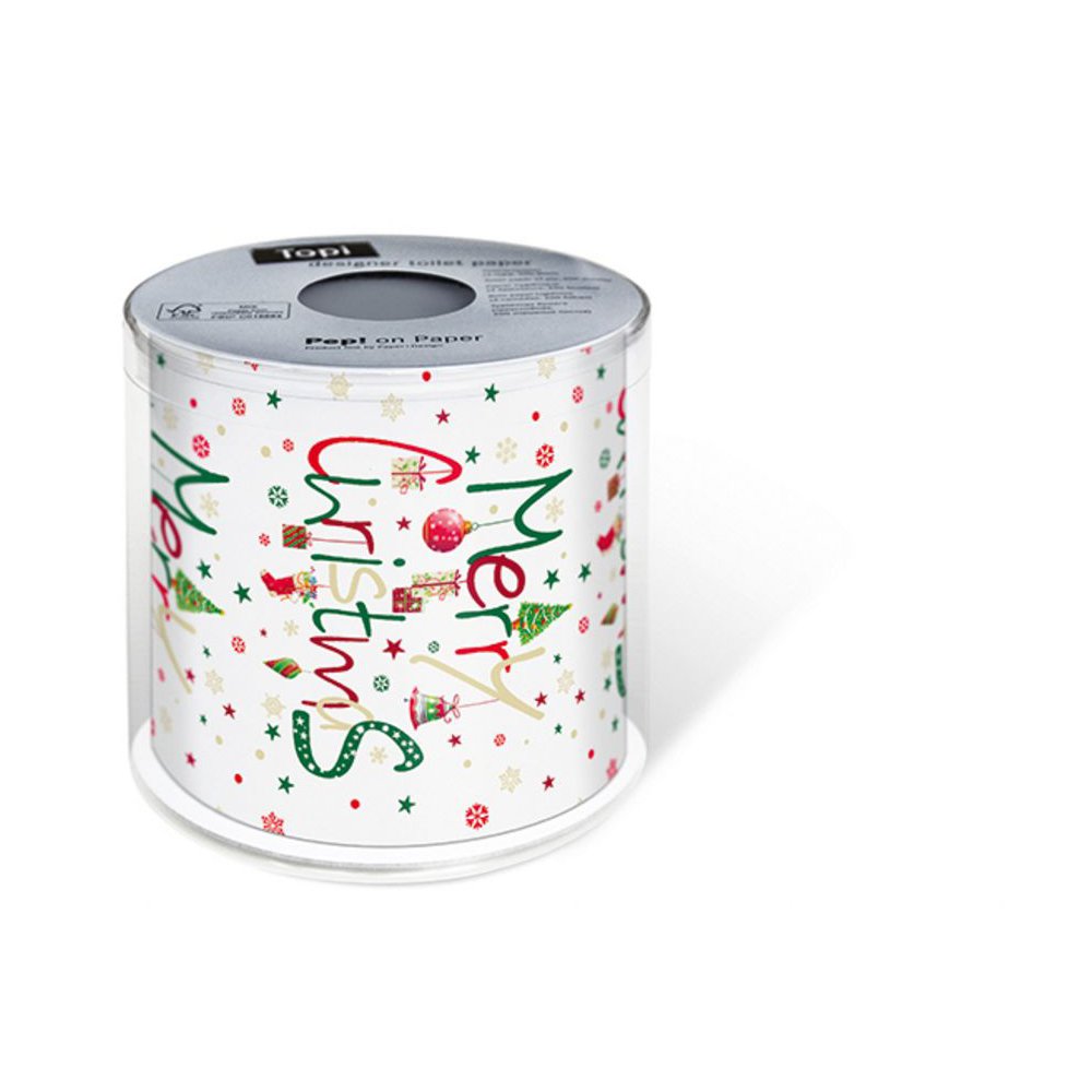 Together Christmas Toilet Paper Topi Health & Personal Care