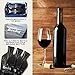 Kosdeg Reusable Wine Bottle Protector Pack Of 3 – Leakproof Wine Bottle Travel Bag Guarantees Safe Transportation in Luggage – The Best Wine Shipper for Travel Seal Wrap Zip Double Layer Sleeve