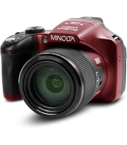 Amazon.com : MINOLTA MN67Z 20 MP / 1080P FHD Bridge Digital Camera