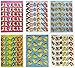 Trend Enterprises Animal Fun Sparkle Sticker Variety Pack - Pack of 648 - T63910, Multicolor