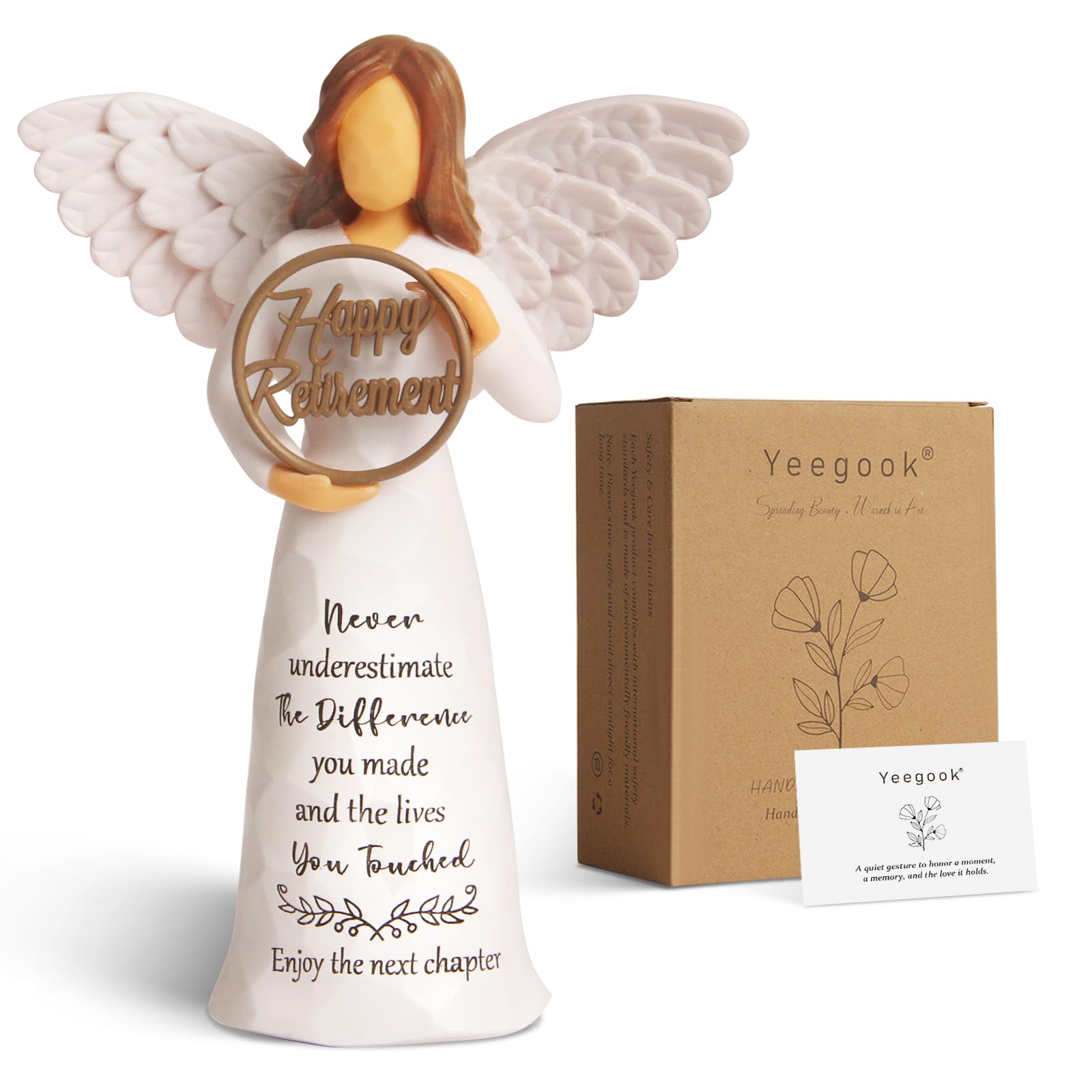 Yeegook Retirement Gift for Women, Happy Retirement Gifts for Women Teacher Nurse Friend Coworker, Goodbye Farewell Retired Gifts, 6