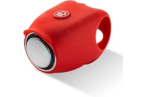 AaiLucky Electric Bike Horn,100dB Bicycle Bell, Super Loud Bike Bells, Waterproof, Multiple Sound Modes for Adults Kids Bike Scooter, Warning Horns,Bike Accessories