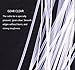 Nylon Cable Zip Ties, YIDINHO 200 Pack 12 Inch Heavy Duty Self-Locking Fasten Wrap Nylon Cable Straps Industrial Grade Wire Ties for Organizing Wires, Home, Office Use, White