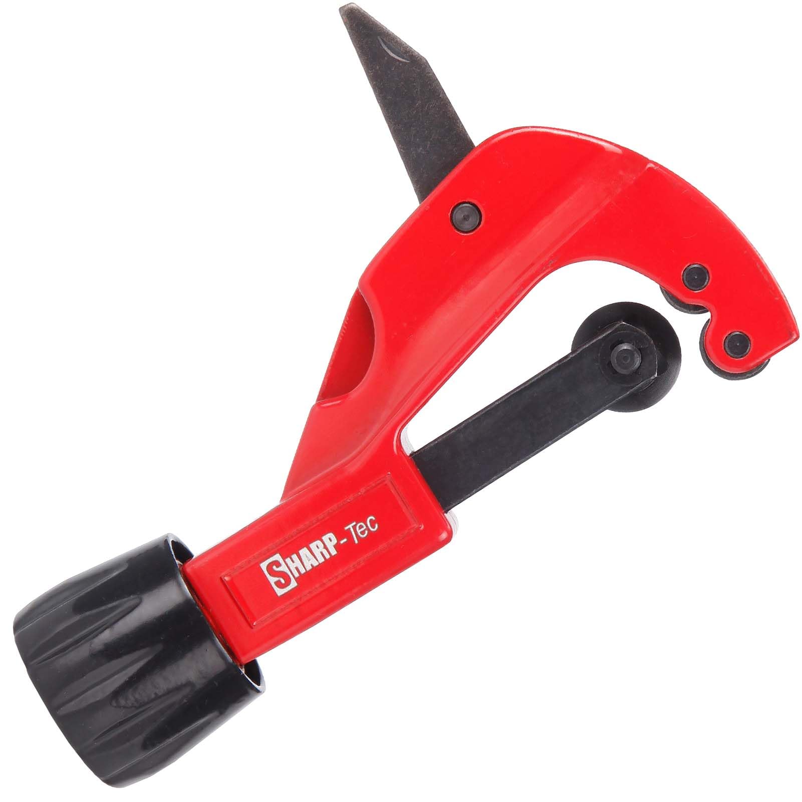 Sharp-tec 3-32mm Pipe Cutter, Adjustable Tube Cutter with Aluminum Alloy Body, Copper Pipe Cutting Tool for Plumbing with Blade for deburring