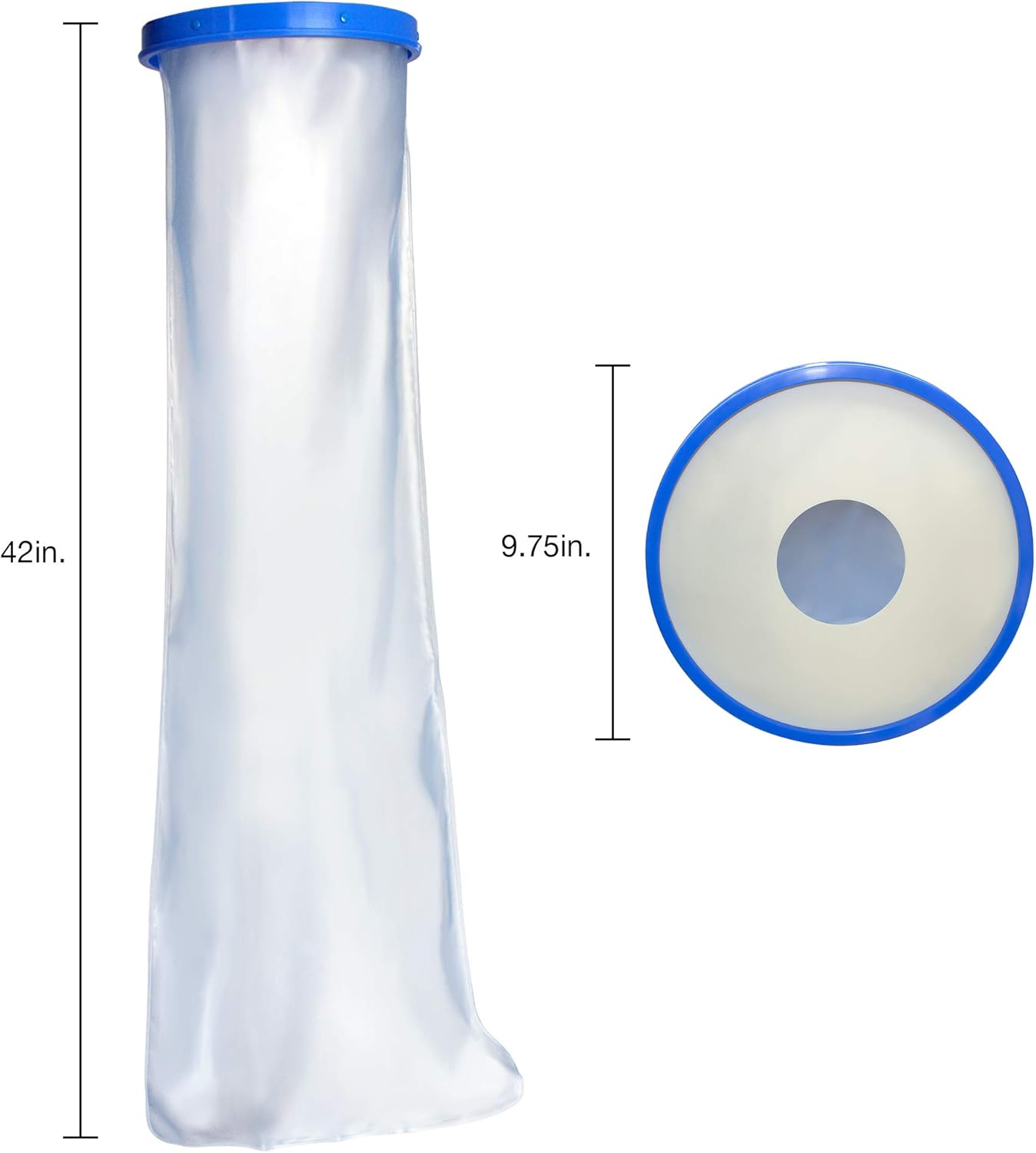 DMI Reusable Waterproof Cast Cover, Wound Barrier and Bandage Protector for Adult Leg, Foot and Ankle Providing Watertight Seal in Showers, Baths and Pools: Health & Personal Care