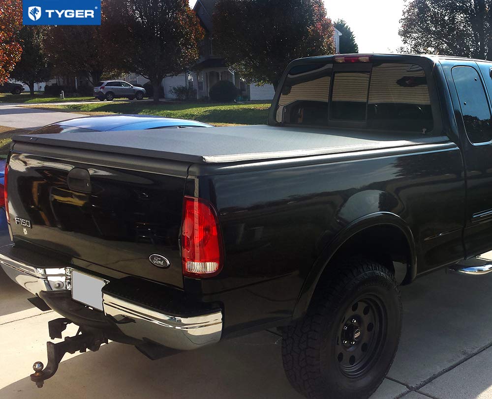 Tyger Auto Soft Top T3 Tri Fold Truck Tonneau Cover Tg Bc3f1023 Works With 1997 2003 2004 Ford F 150 Heritage Styleside 6 5 Bed Amazon In Car Motorbike