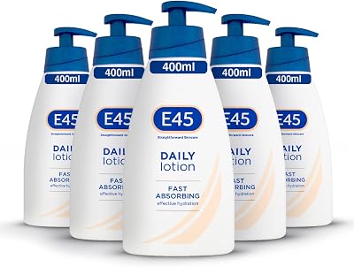 E45 Daily Lotion 400 ml Hydrating Non-Greasy Lightweight Perfume-Free