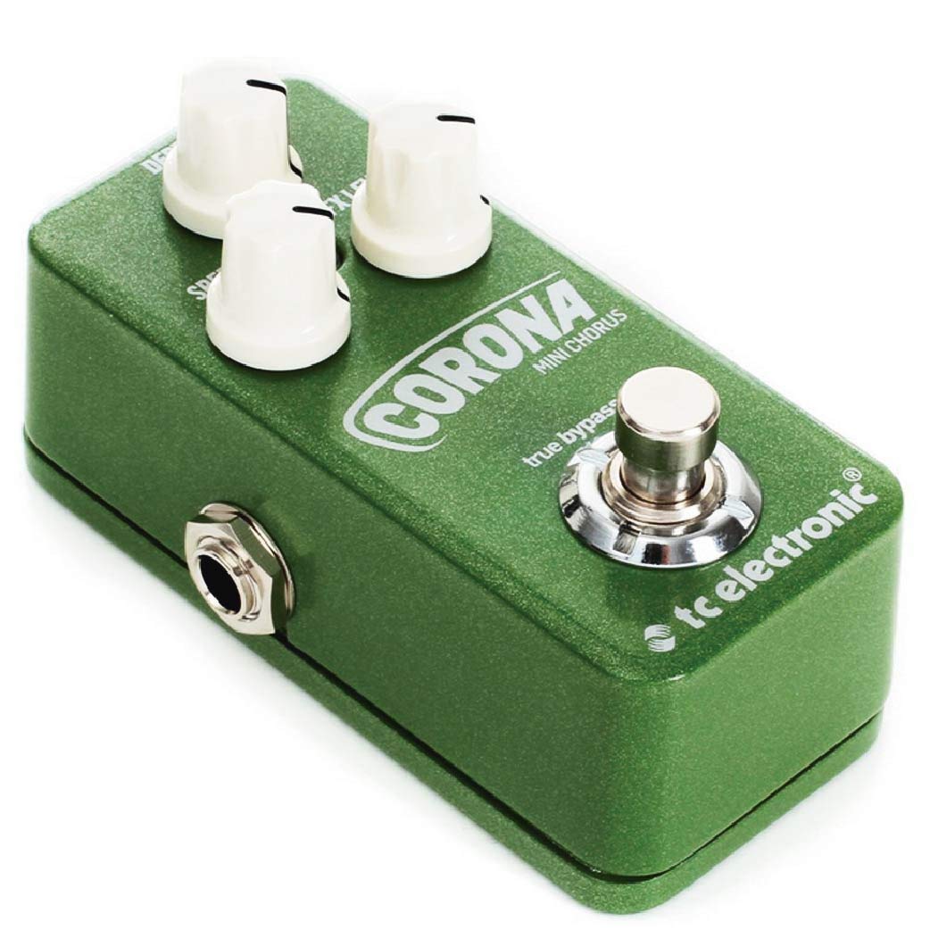 TC Electronic CORONA MINI CHORUS Ultra-Compact Chorus Pedal with Built-In TonePrint Technology, Compatible with PC and Mac