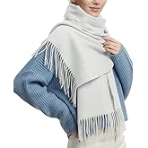 PFLife 80''*27'' Wool Scarf for Women Cashmere Touch Ladies Scarves Gift Box Shawls and Wraps Winter Thick Oversized Scarf