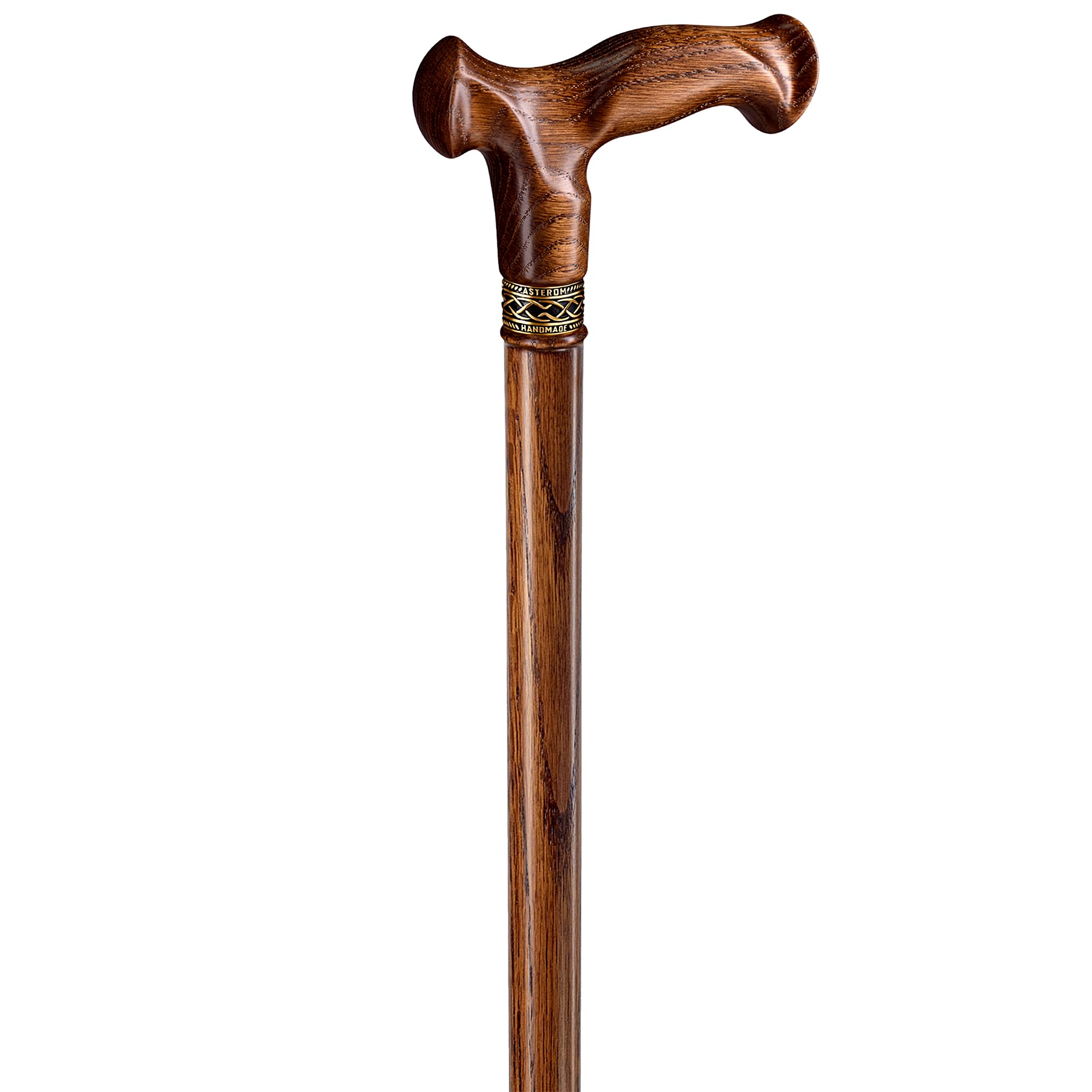 Asterom Walking Cane for Men & Women - Handmade, Ergonomic, Wooden Canes - Cool Walking Sticks for Seniors