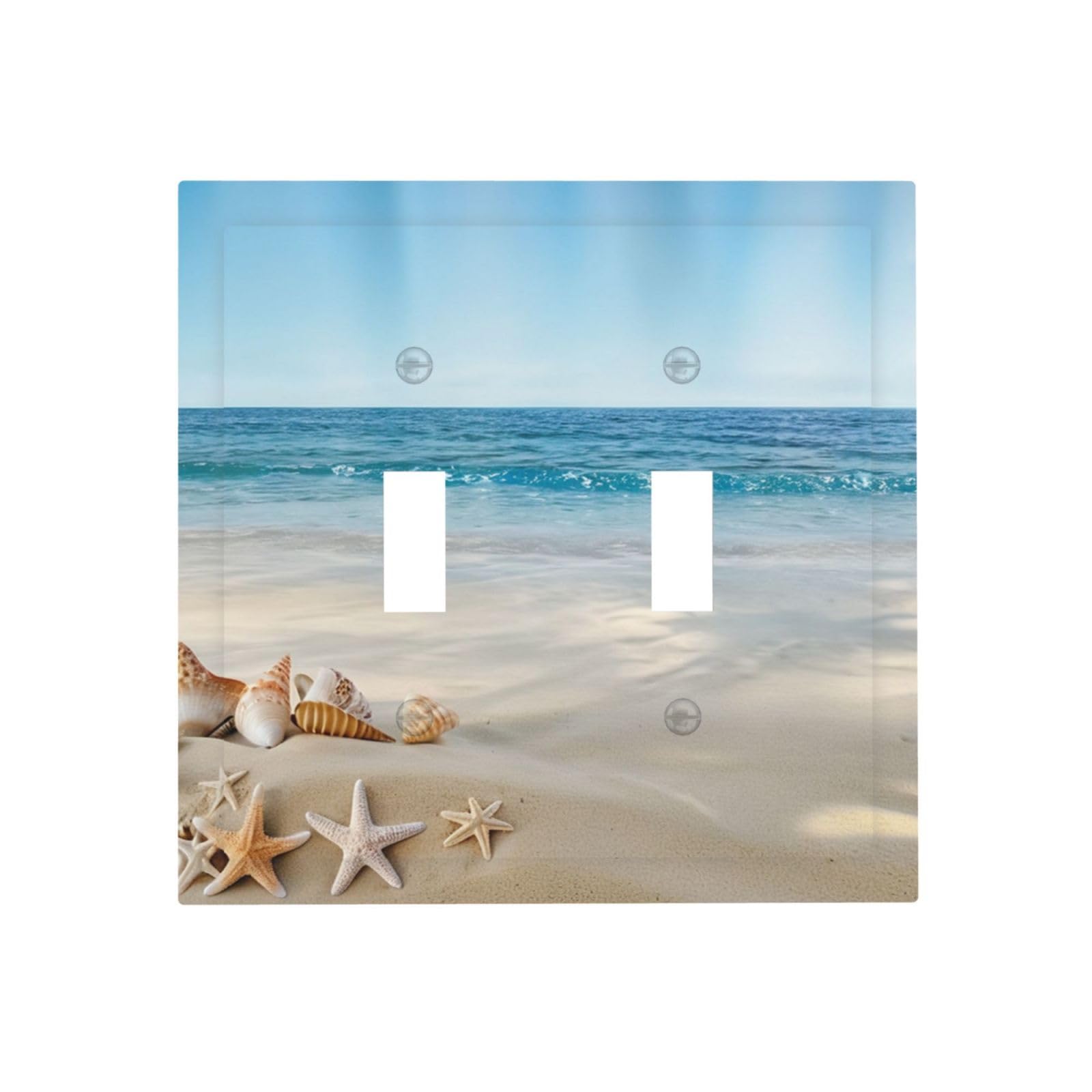 Wpshijia Decorative Light Switch Cover Plate Summer