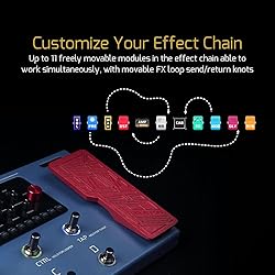 VALETON Multi Effects Processor Pedal with